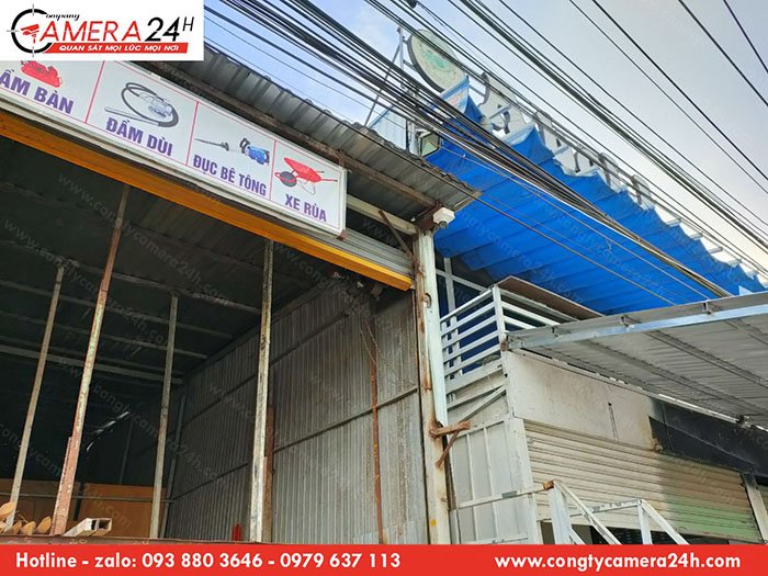 Thi công, lắp đặt hệ thống camera cho xưởng sắt tại Hội Nghĩa, Tân Uyên, Bình Dương